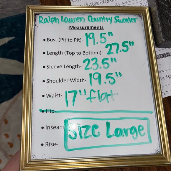 Ralph Lauren Country 90s Vintage Rare Western Aztec Southwest Sweater Cardigan - Picture 15 of 15